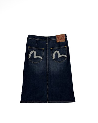 Gonna midi denim giapponese