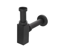 Sifone Quadrato Nero Opaco 1