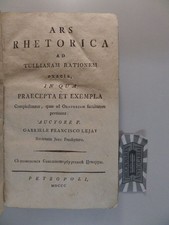 Ars rhetorica. Ad Tullianam