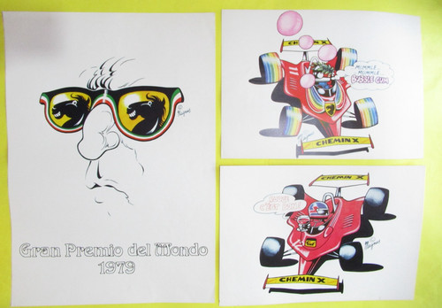 Poster manifesto enzo ferrari - enzo,
