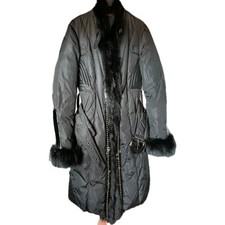 Piumino Nero Roberto Cavalli Donna M