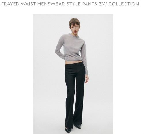 Zara women new frayed - new,