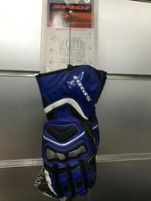 GUANTO PELLE SPIDI BLU NERO