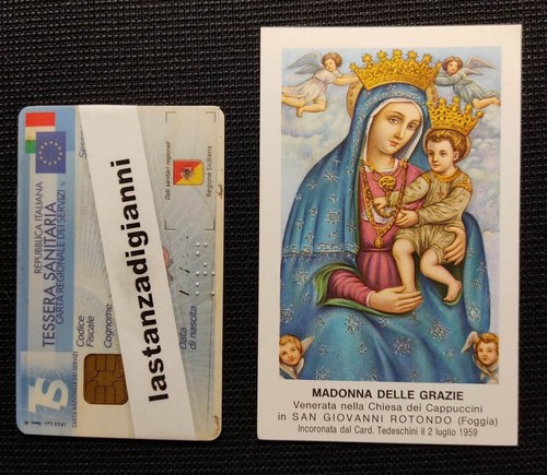 Santino madonna delle grazie - madonna,