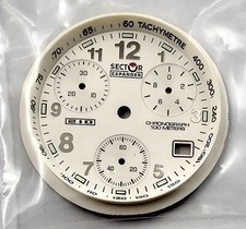 NOS Sector Expander 210 chronograph esfera 5215332085 dial watch vintage