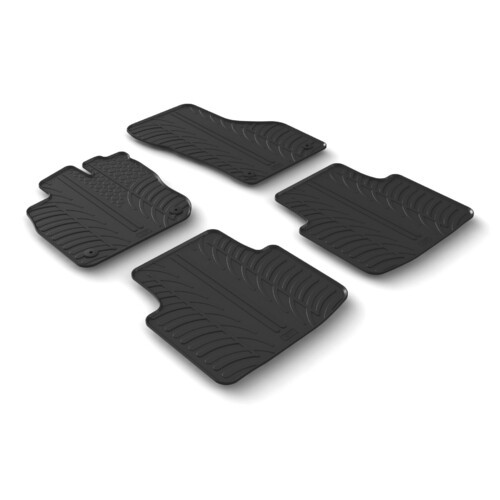 Set tappeti misura gomma - set,