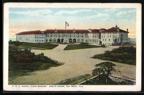 Cartolina key west f e - f.,