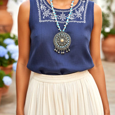 Collana etnica vintage - etnica,
