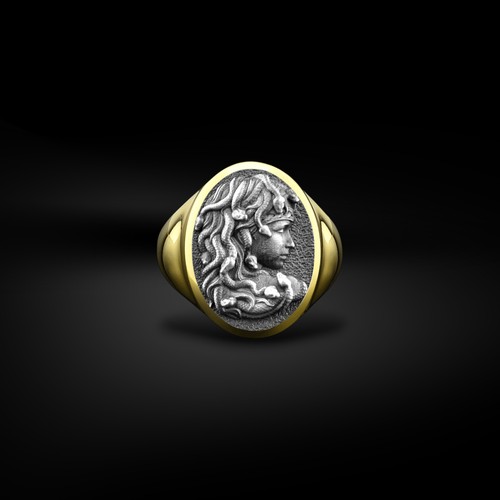Anello uomo mignolo con - anello,