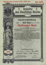 Reich Bond tedesco 1915