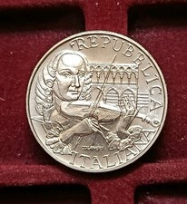 500 Lire 1991 Vivaldi Argento Non Comune- Repubblica Italiana