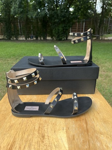 Sandali gladiatore piatti