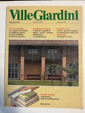 VILLE GIARDINI CASA NEL VERDE OTTOBRE 1985 N° 200 ARCHITETTURA DESIGN