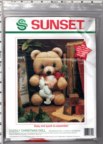 Cuddly christmas doll 1994 - christmas, doll"