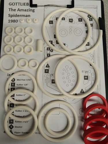 Kit elastiques flipper the - elastiques,