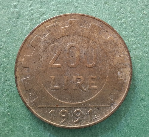 200 lire 1991 - 200, #3