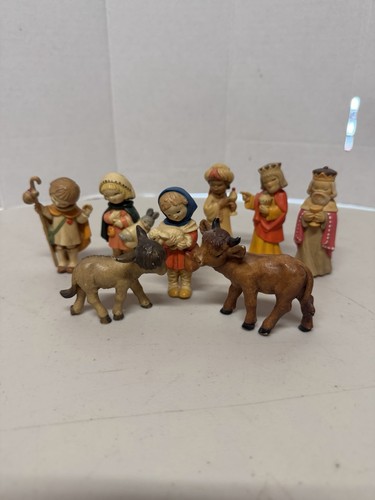 Lotto figurine presepe - (8),