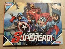 Album CARD È TEMPO DI  SUPEREROI Ed.Coop MARVEL
