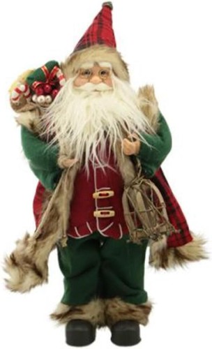 Babbo natale con - natale, vestito