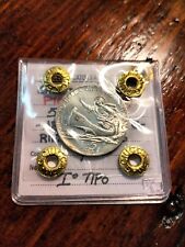 5 Lire in Argento del 1939 Pio XII° Vaticano periziata FDC