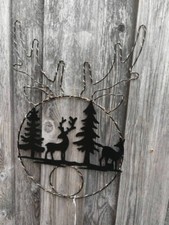 Ghirlanda LED due renne