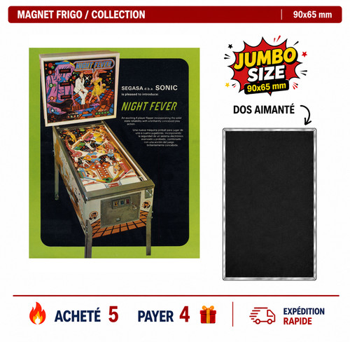 Magnet frigo night - night, fever