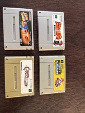 Lotto 4 giochi SNES giapponesi