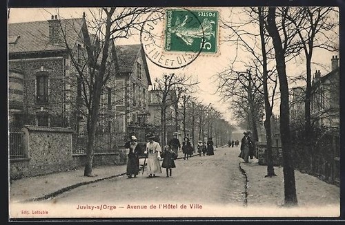 Cpa juvisy orge avenue de - /orge,,