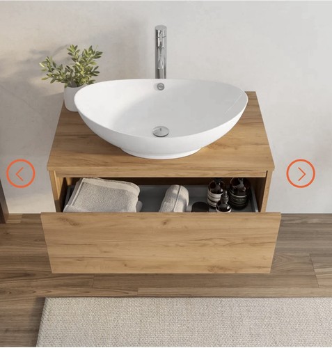 Mobile bagno sospeso