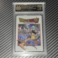 Goku Dragon Ball Manga Foil