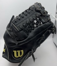 Wilson A2000 1796 Pro Stock 11 3/4”Baseball Glove  RHT Trapeze Black