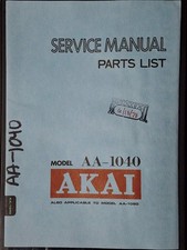 AKAI AA-1040 AA-1050