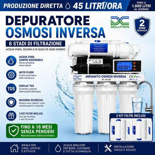 Depuratore acqua sotto lavello - depuratore,