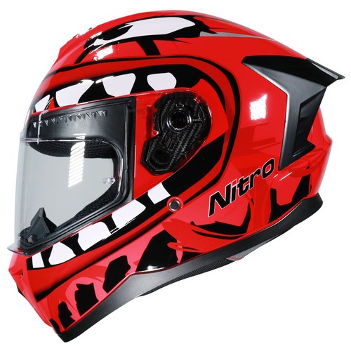 Casco moto integrale nitro - casco,