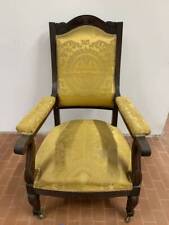 Antica poltrona in noce epoca
