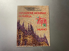 1998 Libretto Esposizione Mondiale Filatelia Milano 8 Francobolli per L. 6000