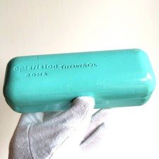 fodero occhiali da sole vista TIFFANY box case sunglasses custodia astuccio big