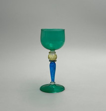 Calice Murano vintage verde