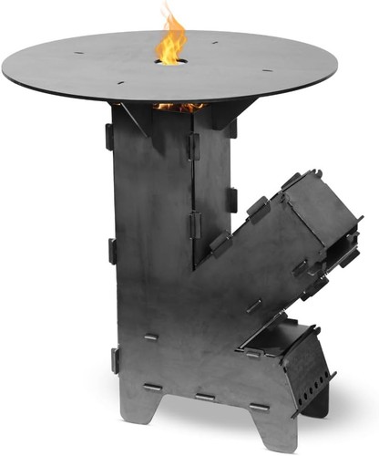 Forno razzo con piastra - forno, a