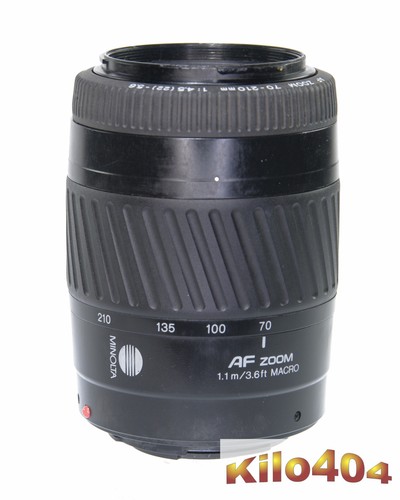 Minolta 210 5 - mm, af