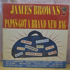 LP : JAMES BROWN - PAPA'S GOT A BRAND NEW BAG