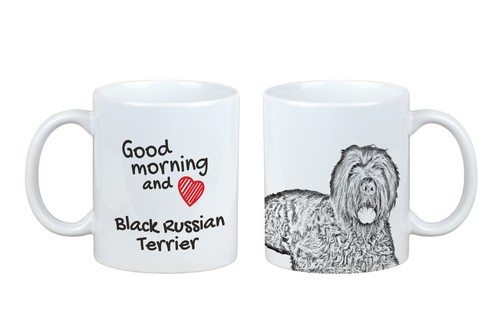 Terrier nero russo tazza con - terrier,