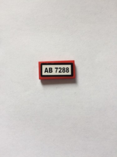 Lego 3069pb0217 1x2 - , mattonella