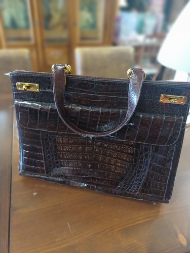 Borsa pelle coccodrillo - borsa, di