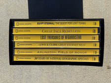 National Geographic DVDs Boxed Set of 6 Sealed and Brand New 2007