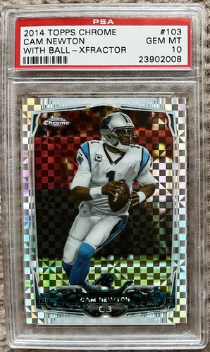 2014 topps chrome fractor - topps, x-fractor