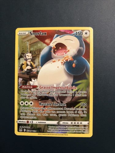 Pokémon snorlax tg10 - pokémon,