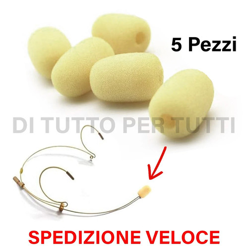 Spugna antivento per microfono - per,