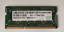 RAM 4GB DDR3 PC3-1200S 1rx8 1600Mhz SODIMM PORTATILI MEMORIA APACER