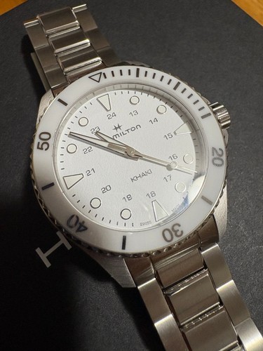 Orologio hamilton bianco khaki - hamilton,